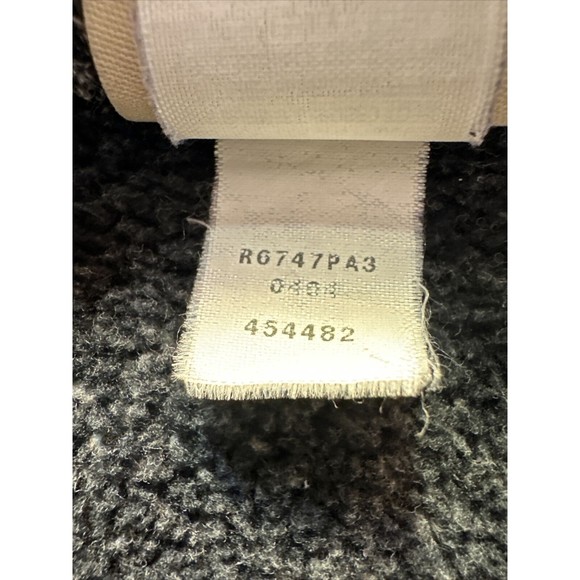 LL BEAN Knit Marled Blazer Poly/Cotton Black/Ivory Size LG-REG - Picture 9 of 9